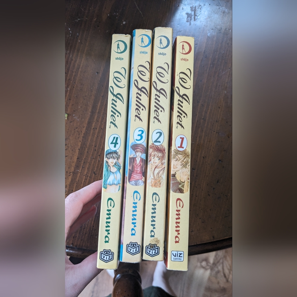 W Juliet Manga Set 1-4